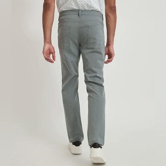 RW&CO Men’s Grey 5-Pocket City Pants Slim Fit Size 32x32 - Picture 2 of 5